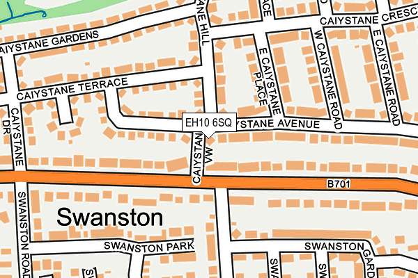 EH10 6SQ map - OS OpenMap – Local (Ordnance Survey) EH10 6SQ map - OS OpenMap – Local (Ordnance Survey)