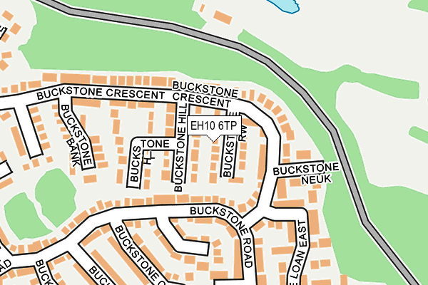 EH10 6TP map - OS OpenMap – Local (Ordnance Survey) EH10 6TP map - OS OpenMap – Local (Ordnance Survey)