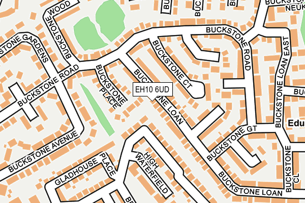 EH10 6UD map - OS OpenMap – Local (Ordnance Survey) EH10 6UD map - OS OpenMap – Local (Ordnance Survey)