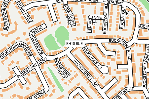 EH10 6UE map - OS OpenMap – Local (Ordnance Survey) EH10 6UE map - OS OpenMap – Local (Ordnance Survey)