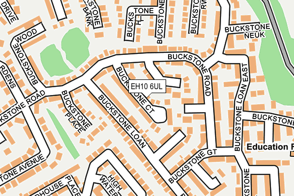 EH10 6UL map - OS OpenMap – Local (Ordnance Survey) EH10 6UL map - OS OpenMap – Local (Ordnance Survey)