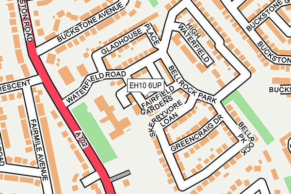 EH10 6UP map - OS OpenMap – Local (Ordnance Survey) EH10 6UP map - OS OpenMap – Local (Ordnance Survey)