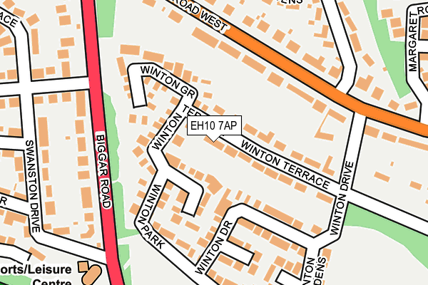EH10 7AP map - OS OpenMap – Local (Ordnance Survey) EH10 7AP map - OS OpenMap – Local (Ordnance Survey)