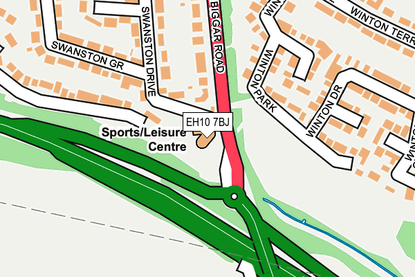 EH10 7BJ map - OS OpenMap – Local (Ordnance Survey) EH10 7BJ map - OS OpenMap – Local (Ordnance Survey)