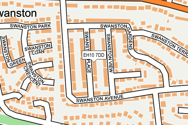 EH10 7DD map - OS OpenMap – Local (Ordnance Survey) EH10 7DD map - OS OpenMap – Local (Ordnance Survey)