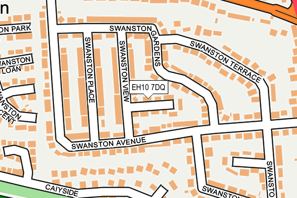 EH10 7DQ map - OS OpenMap – Local (Ordnance Survey) EH10 7DQ map - OS OpenMap – Local (Ordnance Survey)
