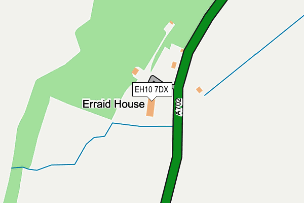 EH10 7DX map - OS OpenMap – Local (Ordnance Survey) EH10 7DX map - OS OpenMap – Local (Ordnance Survey)