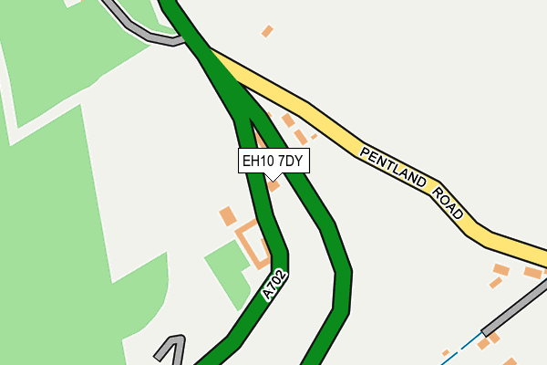 EH10 7DY map - OS OpenMap – Local (Ordnance Survey) EH10 7DY map - OS OpenMap – Local (Ordnance Survey)