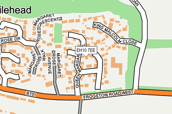 EH10 7EE map - OS OpenMap – Local (Ordnance Survey) EH10 7EE map - OS OpenMap – Local (Ordnance Survey)