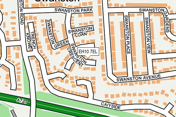 EH10 7EL map - OS OpenMap – Local (Ordnance Survey) EH10 7EL map - OS OpenMap – Local (Ordnance Survey)