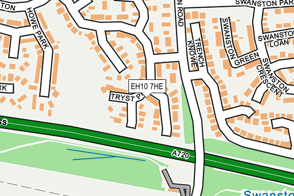 EH10 7HE map - OS OpenMap – Local (Ordnance Survey) EH10 7HE map - OS OpenMap – Local (Ordnance Survey)