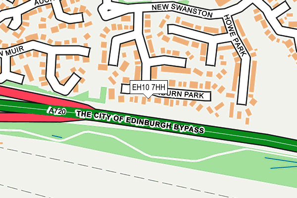 EH10 7HH map - OS OpenMap – Local (Ordnance Survey) EH10 7HH map - OS OpenMap – Local (Ordnance Survey)