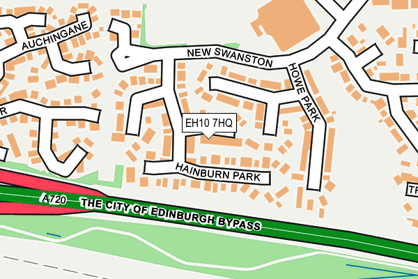 EH10 7HQ map - OS OpenMap – Local (Ordnance Survey) EH10 7HQ map - OS OpenMap – Local (Ordnance Survey)