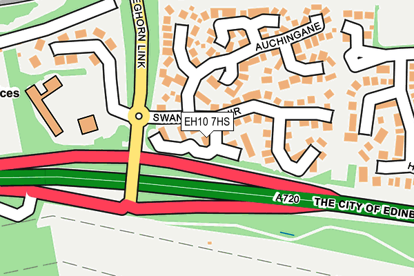 EH10 7HS map - OS OpenMap – Local (Ordnance Survey)