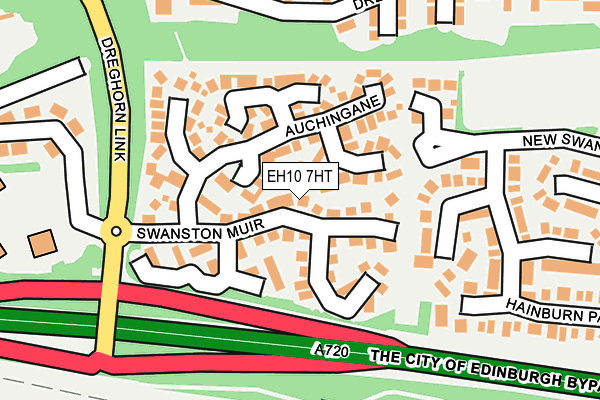 EH10 7HT map - OS OpenMap – Local (Ordnance Survey) EH10 7HT map - OS OpenMap – Local (Ordnance Survey)
