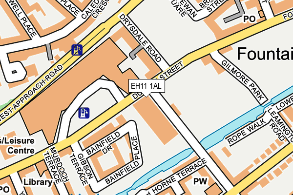 EH11 1AL map - OS OpenMap – Local (Ordnance Survey) EH11 1AL map - OS OpenMap – Local (Ordnance Survey)
