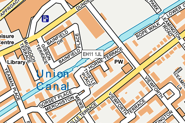 EH11 1JL map - OS OpenMap – Local (Ordnance Survey) EH11 1JL map - OS OpenMap – Local (Ordnance Survey)