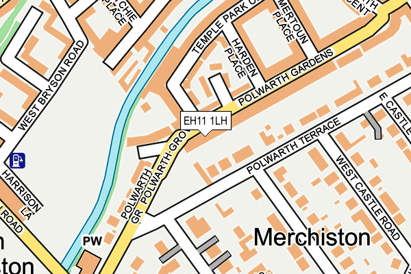 EH11 1LH map - OS OpenMap – Local (Ordnance Survey) EH11 1LH map - OS OpenMap – Local (Ordnance Survey)