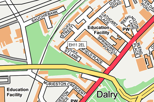 EH11 2EL map - OS OpenMap – Local (Ordnance Survey) EH11 2EL map - OS OpenMap – Local (Ordnance Survey)