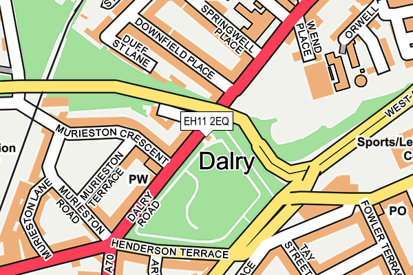 EH11 2EQ map - OS OpenMap – Local (Ordnance Survey) EH11 2EQ map - OS OpenMap – Local (Ordnance Survey)