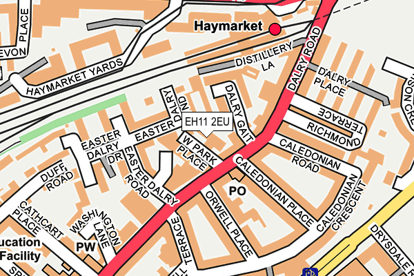 EH11 2EU map - OS OpenMap – Local (Ordnance Survey) EH11 2EU map - OS OpenMap – Local (Ordnance Survey)