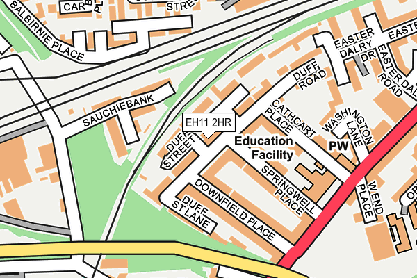 EH11 2HR map - OS OpenMap – Local (Ordnance Survey) EH11 2HR map - OS OpenMap – Local (Ordnance Survey)