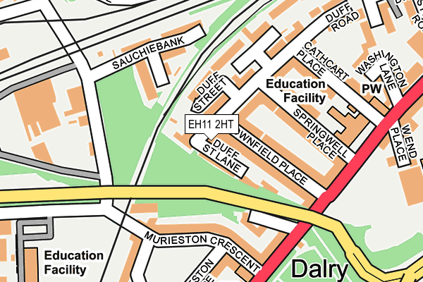 EH11 2HT map - OS OpenMap – Local (Ordnance Survey) EH11 2HT map - OS OpenMap – Local (Ordnance Survey)