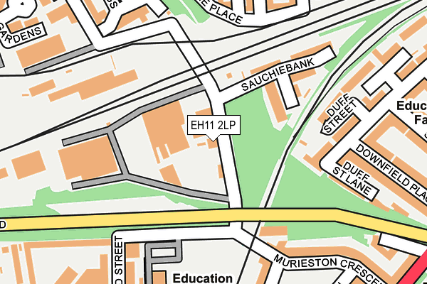 EH11 2LP map - OS OpenMap – Local (Ordnance Survey) EH11 2LP map - OS OpenMap – Local (Ordnance Survey)