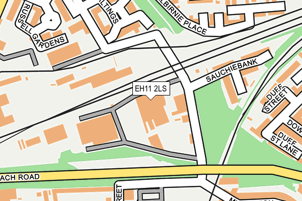 EH11 2LS map - OS OpenMap – Local (Ordnance Survey) EH11 2LS map - OS OpenMap – Local (Ordnance Survey)