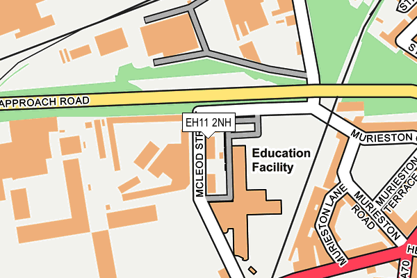 EH11 2NH map - OS OpenMap – Local (Ordnance Survey) EH11 2NH map - OS OpenMap – Local (Ordnance Survey)