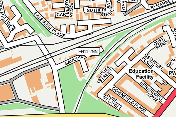 EH11 2NN map - OS OpenMap – Local (Ordnance Survey) EH11 2NN map - OS OpenMap – Local (Ordnance Survey)