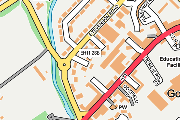 EH11 2SB map - OS OpenMap – Local (Ordnance Survey) EH11 2SB map - OS OpenMap – Local (Ordnance Survey)