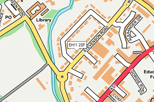 EH11 2SF map - OS OpenMap – Local (Ordnance Survey) EH11 2SF map - OS OpenMap – Local (Ordnance Survey)