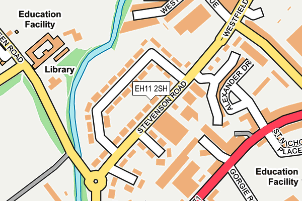 EH11 2SH map - OS OpenMap – Local (Ordnance Survey) EH11 2SH map - OS OpenMap – Local (Ordnance Survey)