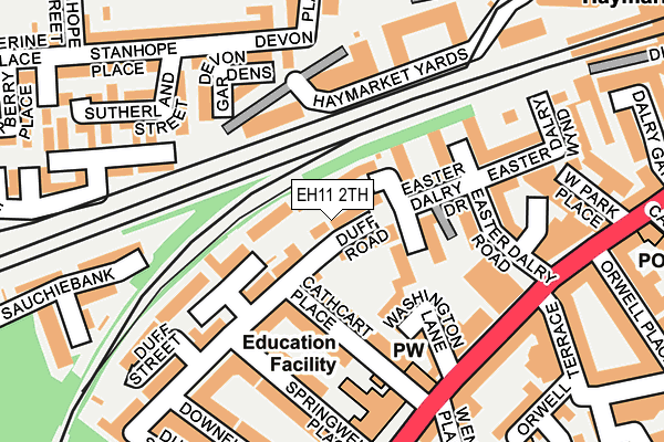 EH11 2TH map - OS OpenMap – Local (Ordnance Survey) EH11 2TH map - OS OpenMap – Local (Ordnance Survey)