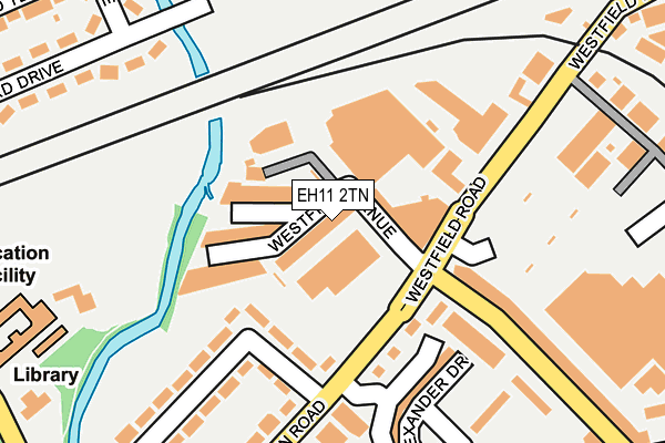 EH11 2TN map - OS OpenMap – Local (Ordnance Survey) EH11 2TN map - OS OpenMap – Local (Ordnance Survey)