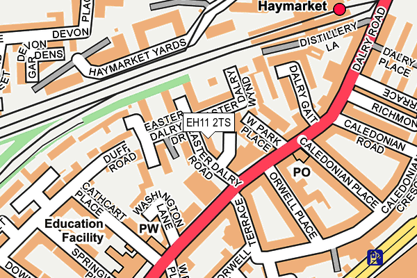 EH11 2TS map - OS OpenMap – Local (Ordnance Survey) EH11 2TS map - OS OpenMap – Local (Ordnance Survey)