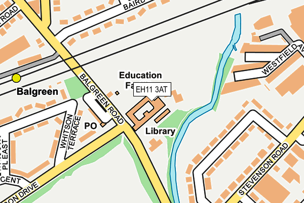 EH11 3AT map - OS OpenMap – Local (Ordnance Survey) EH11 3AT map - OS OpenMap – Local (Ordnance Survey)