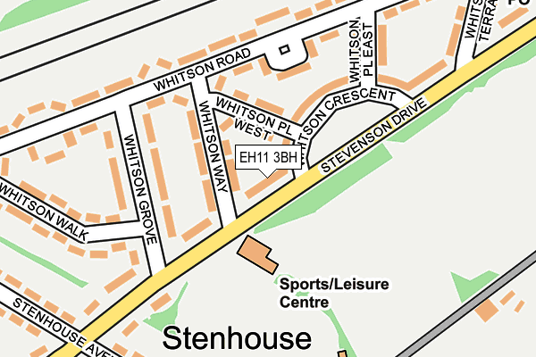 EH11 3BH map - OS OpenMap – Local (Ordnance Survey) EH11 3BH map - OS OpenMap – Local (Ordnance Survey)