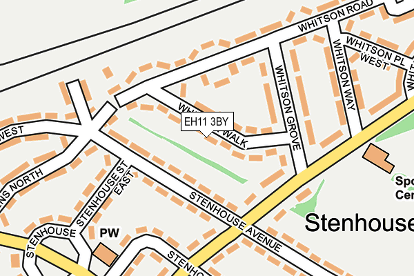 EH11 3BY map - OS OpenMap – Local (Ordnance Survey) EH11 3BY map - OS OpenMap – Local (Ordnance Survey)
