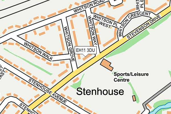 EH11 3DU map - OS OpenMap – Local (Ordnance Survey) EH11 3DU map - OS OpenMap – Local (Ordnance Survey)