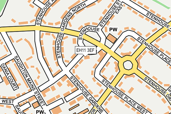 EH11 3EF map - OS OpenMap – Local (Ordnance Survey) EH11 3EF map - OS OpenMap – Local (Ordnance Survey)