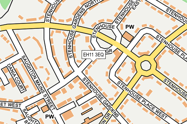 EH11 3EQ map - OS OpenMap – Local (Ordnance Survey) EH11 3EQ map - OS OpenMap – Local (Ordnance Survey)