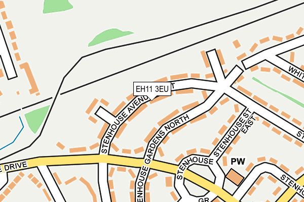 EH11 3EU map - OS OpenMap – Local (Ordnance Survey) EH11 3EU map - OS OpenMap – Local (Ordnance Survey)