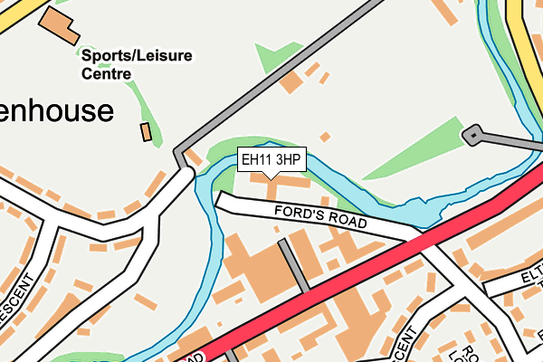 EH11 3HP map - OS OpenMap – Local (Ordnance Survey) EH11 3HP map - OS OpenMap – Local (Ordnance Survey)
