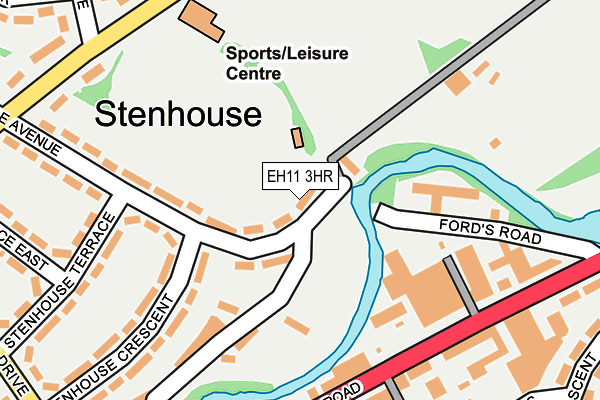 EH11 3HR map - OS OpenMap – Local (Ordnance Survey) EH11 3HR map - OS OpenMap – Local (Ordnance Survey)