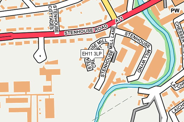 EH11 3LP map - OS OpenMap – Local (Ordnance Survey) EH11 3LP map - OS OpenMap – Local (Ordnance Survey)