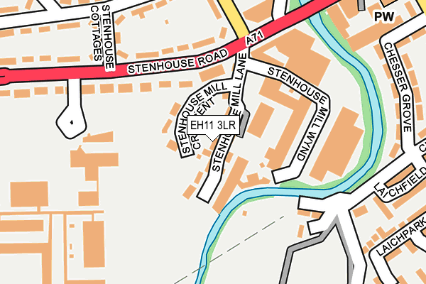 EH11 3LR map - OS OpenMap – Local (Ordnance Survey) EH11 3LR map - OS OpenMap – Local (Ordnance Survey)