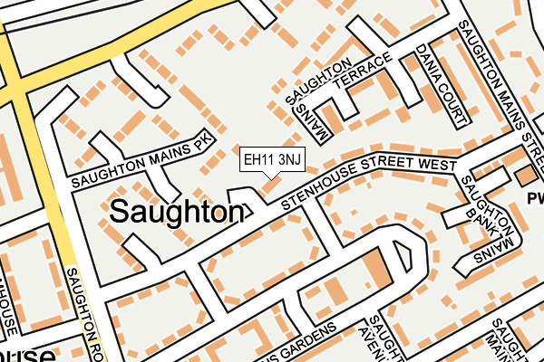 EH11 3NJ map - OS OpenMap – Local (Ordnance Survey) EH11 3NJ map - OS OpenMap – Local (Ordnance Survey)