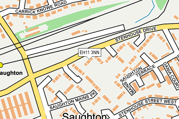 EH11 3NN map - OS OpenMap – Local (Ordnance Survey) EH11 3NN map - OS OpenMap – Local (Ordnance Survey)